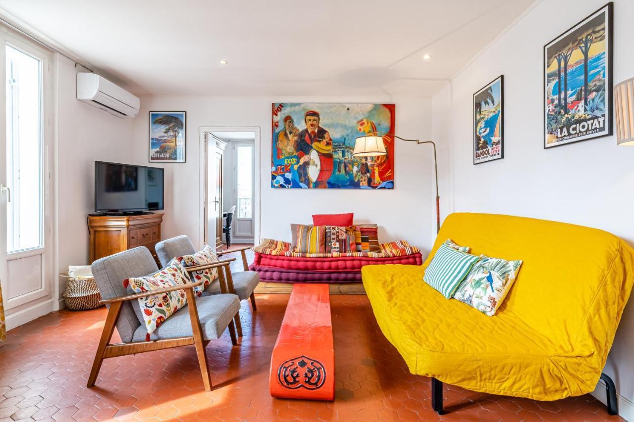 マルセイユBalcon Filant, Vue 180, Store, Netflix, Clim ,Ascenseur, T2, Acces Avec Codeアパートメント エクステリア 写真